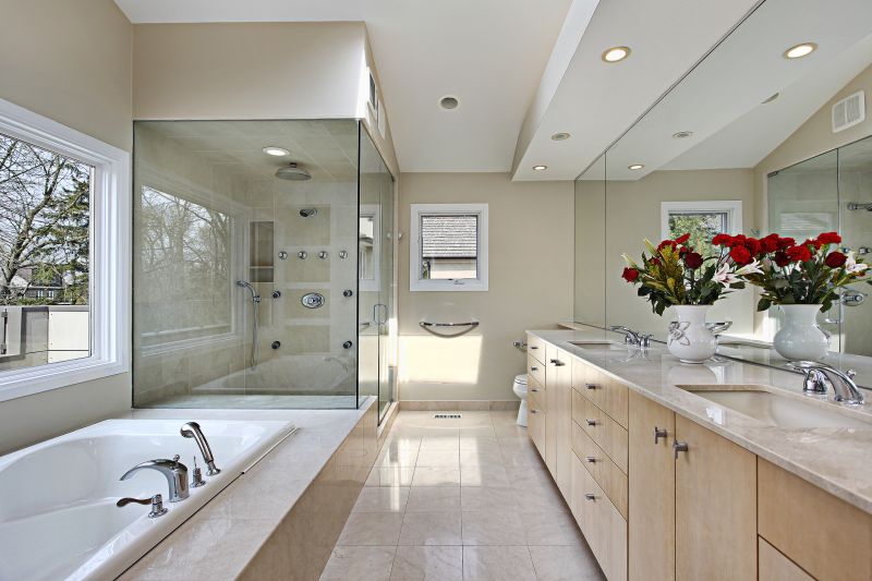 Contemporary Shower Spaces